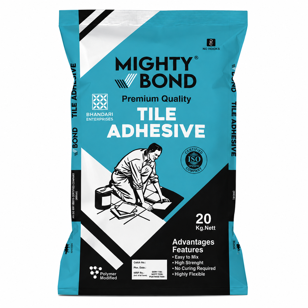 Mighty Bond tile adhesive blue 20 kg pack