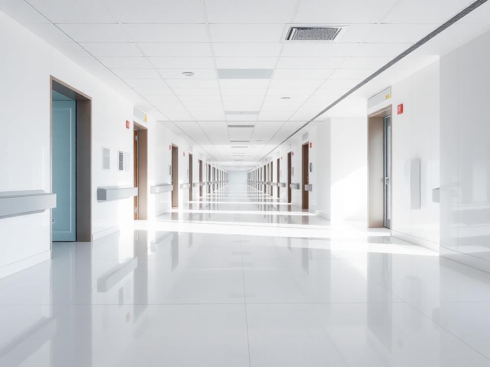 Hospitals — Hygienic seamless floors