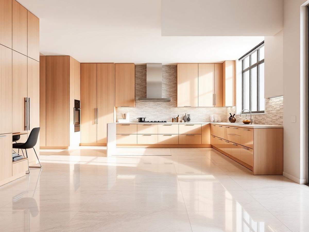 Kitchens — Backsplashes & glossy floors